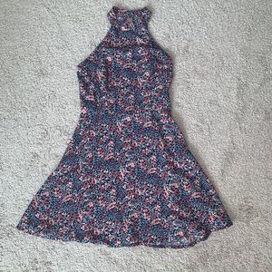 FLORAL SHORT DRESS